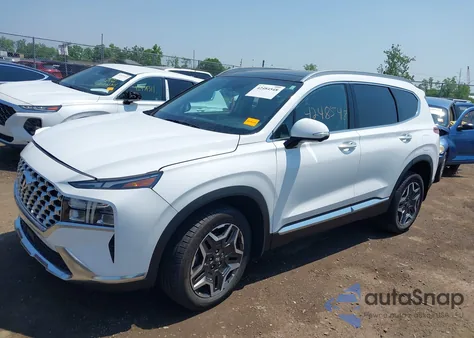 2023 Hyundai Santa Fe Hybrid Sel Premium z USA, uszkodzony, nr VIN 5NMS3DA11PH002266